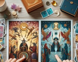 Quelle est la différence entre tarot, oracle et jeu divinatoire ?